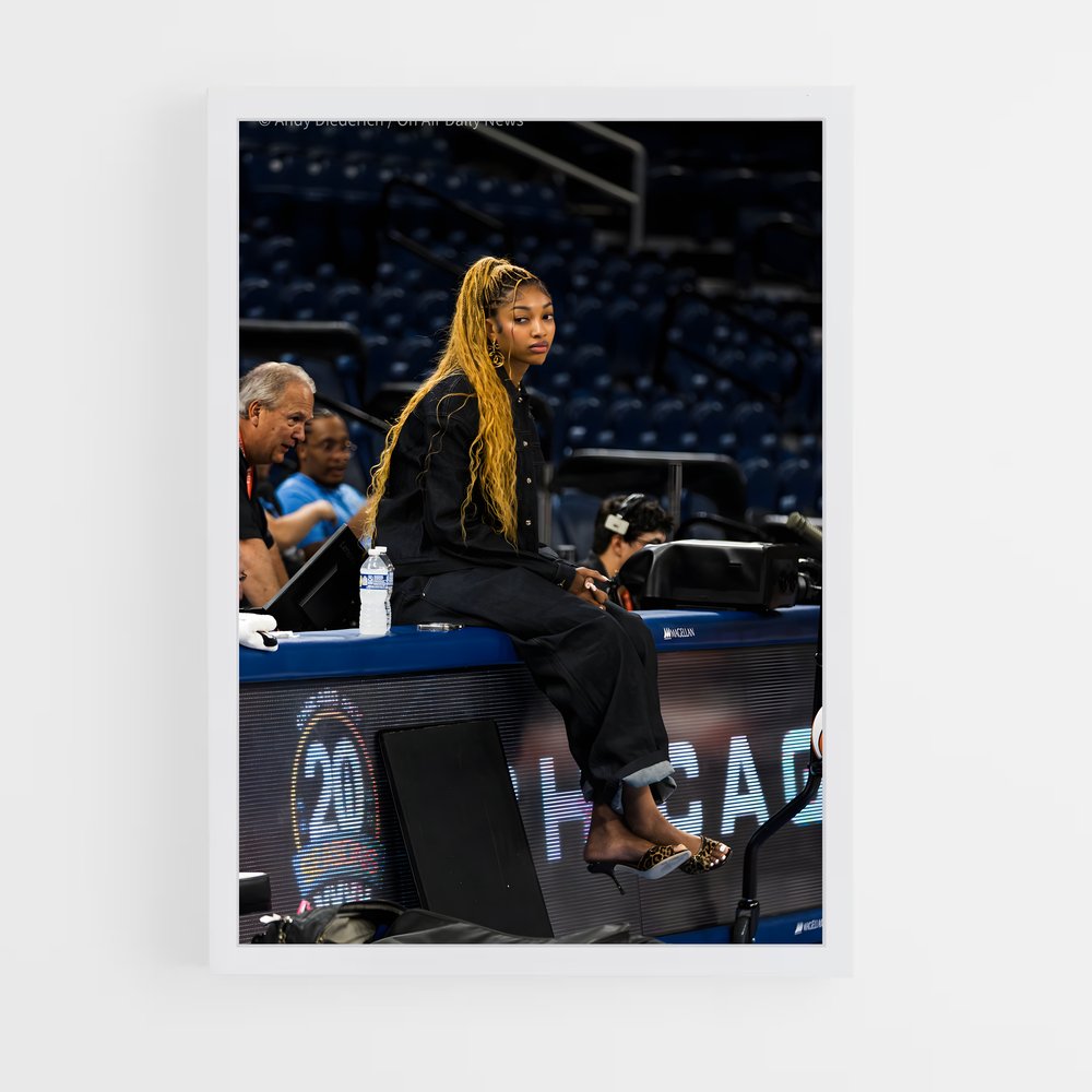 Poster Beyoncé au Slam Dunk – affiche Basketball (vue 3)